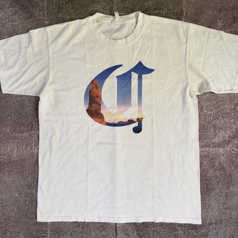 Men's Vintage 90's Corona Extra White Old English Beer Promo T Shirt Tee Sz XL